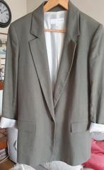 Zara oversized blazer - Groen, Kleding | Dames, Jasjes, Kostuums en Pakken, Maat 38/40 (M), Zara, Ophalen of Verzenden, Zo goed als nieuw