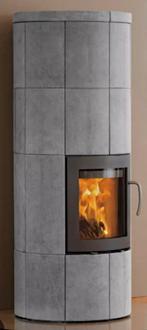 Vrijstaande houtkachel van het Deense merk Lotus, model M2, Huis en Inrichting, Kachels, Ophalen, Houtkachel, Zo goed als nieuw