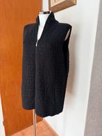 Zwarte Dames Bodywarmer/Gilet 42/44, Ophalen of Verzenden, Gedragen, Overige maten, Zwart
