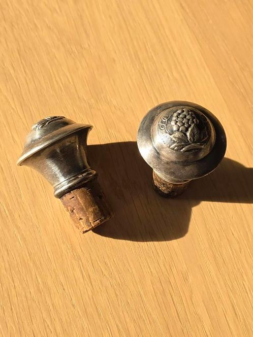 2 prachtige antieke Sierkurken / schenkers samen €69 !!, Antiek en Kunst, Antiek | Goud en Zilver, Zilver, Ophalen of Verzenden