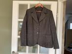 Marina Rinaldi vintage blazer/colbert jasje maat 44/46, Ophalen of Verzenden, Zo goed als nieuw, Maat 42/44 (L), Zwart