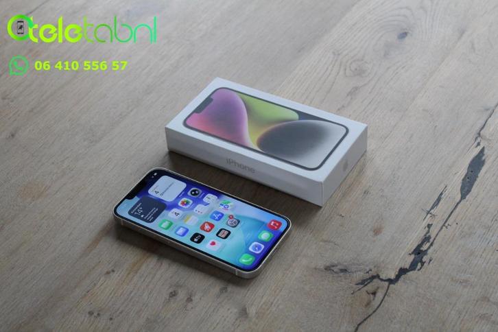 Apple iPhone 14 - 128GB - Starlight | Zeer netjes, Telecommunicatie, Mobiele telefoons | Apple iPhone, Zo goed als nieuw, 128 GB