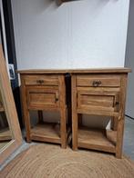 Sober landelijke Nachtkastjes 80, Huis en Inrichting, Ophalen, Minder dan 45 cm, Nieuw, 70 cm of meer