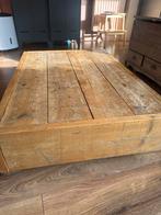 Houten salontafel, Ophalen, Gebruikt, 100 tot 150 cm, Eikenhout