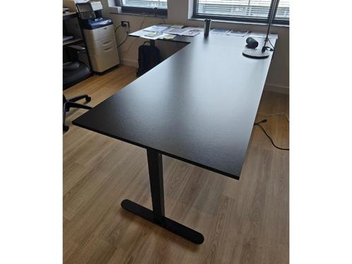 2x Bureau Zwart Stauning | 160x80 cm in absolute nieuwstaat, Huis en Inrichting, Bureaus, Zo goed als nieuw, Bureau, Ophalen
