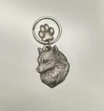 Sleutelhanger Amerikaanse Eskimo dog - tin, Dier of Natuur, Nieuw, Ophalen of Verzenden, Nvt