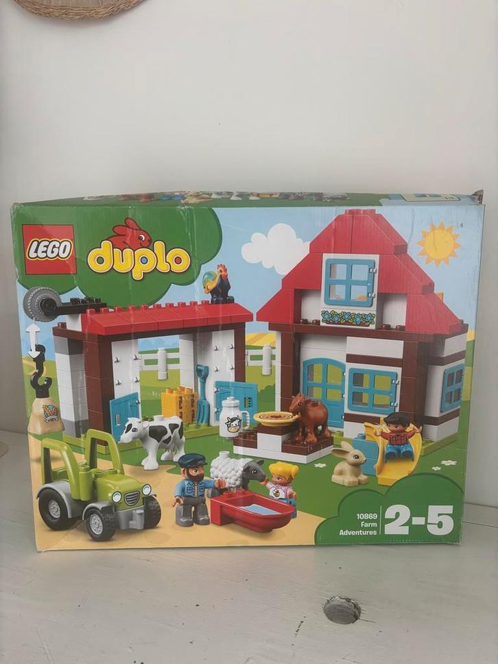Lego Duplo 10869 Boerderij Avonturen - Compleet!, Kinderen en Baby's, Speelgoed | Duplo en Lego, Zo goed als nieuw, Duplo, Complete set