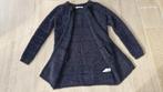 Warm vest in fluffy tricot, S/M, Kleding | Dames, Truien en Vesten, Verzenden, Zo goed als nieuw, Maat 38/40 (M), Zwart
