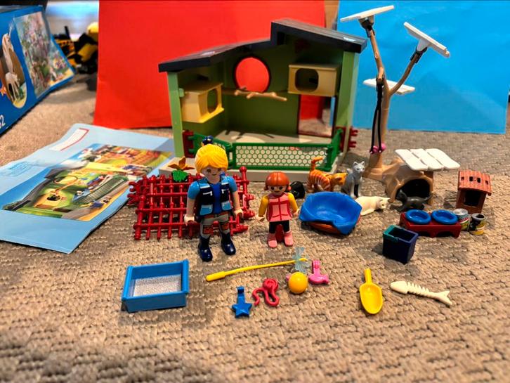 Kattenpension. In goede staat, Kinderen en Baby's, Speelgoed | Playmobil, Zo goed als nieuw, Ophalen of Verzenden