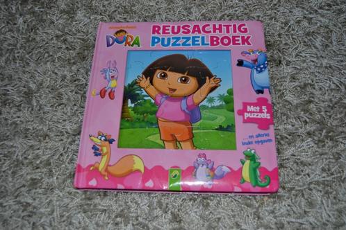 Speelgoed puzzelboek 4 seizoenen Dora boek, Boeken, Kinderboeken | Baby's en Peuters, Gelezen, Ophalen of Verzenden