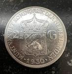 Zilveren Rijksdaalder Wilhelmina 1930., Ophalen of Verzenden, Koningin Wilhelmina, 2½ gulden