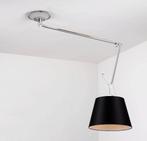 Artemide Tolomeo Sospensione Decentrata zwarte kap nieuw, Waterstad 23, Nieuw, Metaal, High-end Lighting