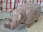 Neushoorn Poef / Krukje - Kwantum - Zo Goed Als Nieuw!, Ophalen, Hout, Minder dan 50 cm, Kindvriendelijk