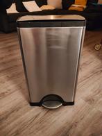 Simplehuman Pedaalemmer 38L, Huis en Inrichting, Woonaccessoires | Prullenbakken, Ophalen, Gebruikt, Met pedaal, 50 tot 75 cm