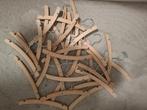 32 x houten kledinghanger ( voor kinderkleding ), Ophalen of Verzenden, Zo goed als nieuw