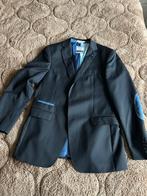 Van Gils Colbert - Donkerblauw met lichtblauwe details, Verzenden, Zo goed als nieuw, Maat 52/54 (L), Blauw