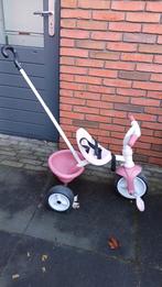 Smoby driewieler in zeer nette staat, Ophalen, Zo goed als nieuw, Smoby, Duwstang