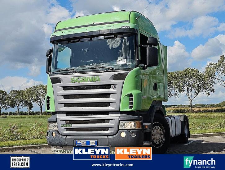 SCANIA R420 highline manual, Auto's, Vrachtwagens, Bedrijf, Te koop, ABS, Airconditioning, Cruise Control, Scania, Diesel, Euro 3
