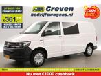 Volkswagen Transporter 2.0 TDI L2H1 | 150PK | DC | Airco | C, Auto's, Voorwielaandrijving, Stof, Gebruikt, Euro 6