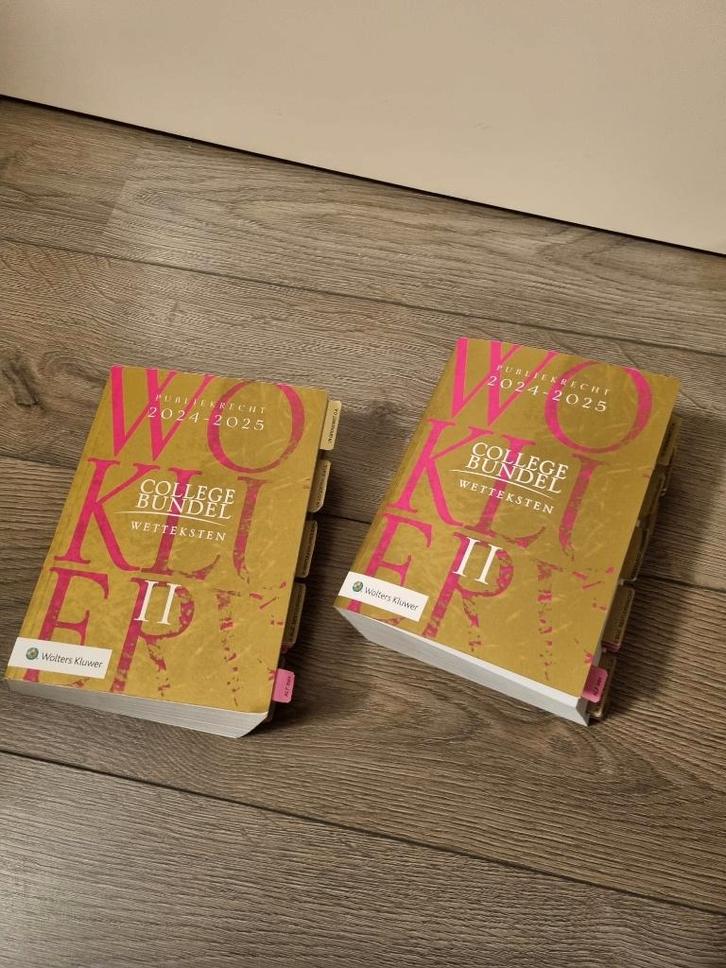 Wolters Kluwer College Bundel / Wettenbundel 2024-2025 II, Boeken, Studieboeken en Cursussen, Gelezen, HBO, Alpha, Ophalen of Verzenden