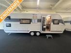 Hobby 650 KFu Prestige 2023 ACTIEPRIJS+MOVER+VOORTENT, Caravans en Kamperen, Caravans, Standaardzit, Overige typen, Hobby, Bedrijf
