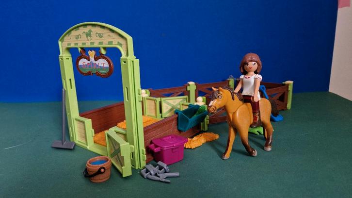Playmobil Spirit en Lucky (stal) 9478, Kinderen en Baby's, Speelgoed | Playmobil, Zo goed als nieuw, Complete set, Ophalen of Verzenden