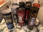 Wisky kokers leeg, Verzamelen, Blikken, Ophalen, Gebruikt, Overige, Overige merken