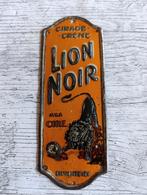 antiek stokoud reclame deurpost bordje schoenpoets, Verzamelen, Ophalen of Verzenden, Gebruikt, Reclamebord