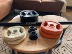 Toorx Pumping Set - Halterset met Gewichten, Sport en Fitness, Fitnessmaterialen, Ophalen, Zo goed als nieuw, Benen, Halterset