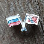 Pin badge Rusland vlag world cup usa 94 1994 soccer voetbal, Verzamelen, Ophalen of Verzenden, Zo goed als nieuw, Sport, Speldje of Pin