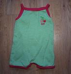 LIEF! Groen Wit Gestreept Zomerpakje (68), Kinderen en Baby's, Babykleding | Maat 68, Meisje, Ophalen of Verzenden, Zo goed als nieuw