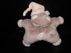 TIAMO NIJLPAARD HARRY THE HIPPO STERPOPJE VELOURS GRIJS MET, Kinderen en Baby's, Speelgoed | Knuffels en Pluche, Ophalen of Verzenden
