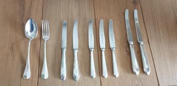 Oud bestek, vintage (o.a. GERO) verzilverd, eerlijke prijs! beschikbaar voor biedingen