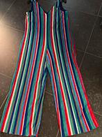Luchtige gestreepte multicolor jumpsuit S/M, Overige kleuren, Zo goed als nieuw, Maat 36 (S), Bershka