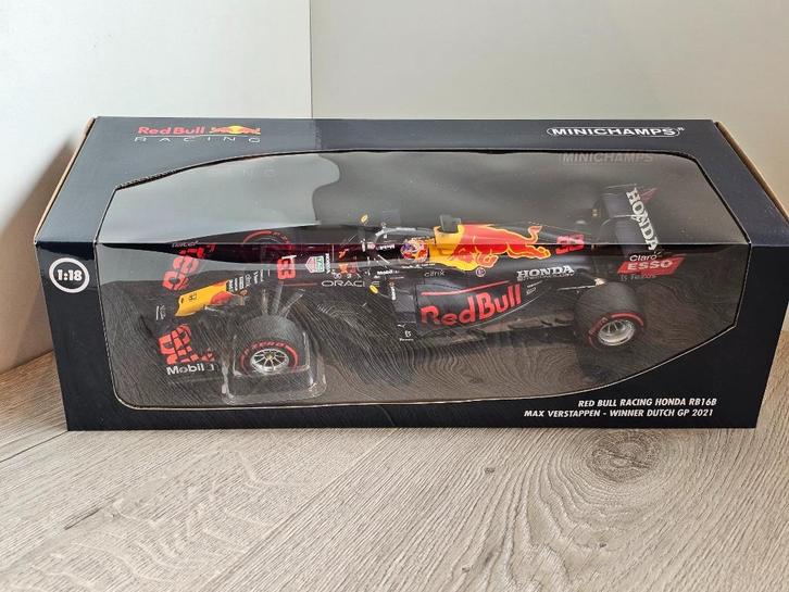 SINT-SALE: RB16B, Max Verstappen # 33, Winner Dutch GP 2021., Verzamelen, Automerken, Motoren en Formule 1, Nieuw, Formule 1, Ophalen of Verzenden