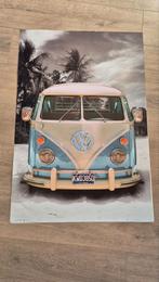 VW Volkswagen Bus Poster - California Dreaming, 90x60cm, Oorspronkelijke maker, Ophalen of Verzenden, Zo goed als nieuw, Foto of Poster