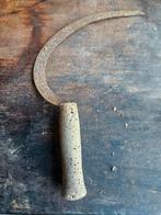 Antieke Sikkel met Houten Handvat, Ophalen of Verzenden
