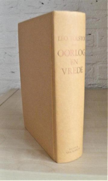 Leo Tolstoi Tolstoj : Oorlog en vrede beschikbaar voor biedingen