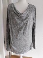 Grijze Dames tuniek met Lange Mouwen valt als L/XL, Kleding | Dames, Blouses en Tunieken, Ophalen of Verzenden, Zo goed als nieuw