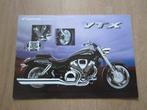 Honda VTX 1800 brochure folder 2000, Motoren, Ophalen of Verzenden, Honda