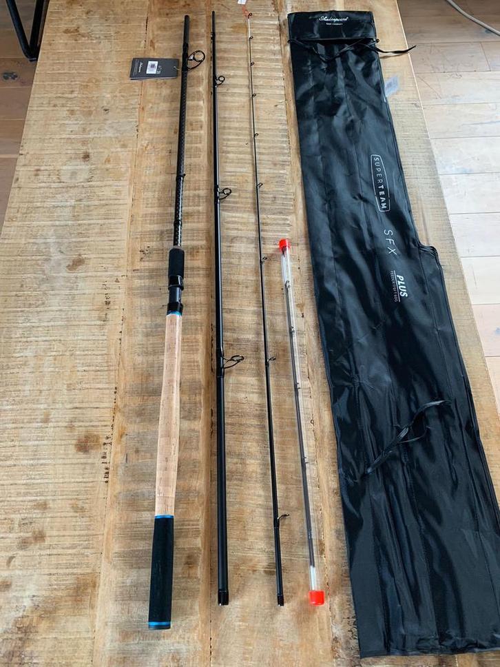 Nieuwe Shakespeare SFX feederhengel, 3.45m en 60 gr, Watersport en Boten, Hengelsport | Witvissen, Nieuw, Werphengel, Ophalen of Verzenden