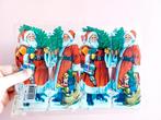 Vintage Kerstman poëzieplaatjes - 10 vel Kerst, Ophalen of Verzenden