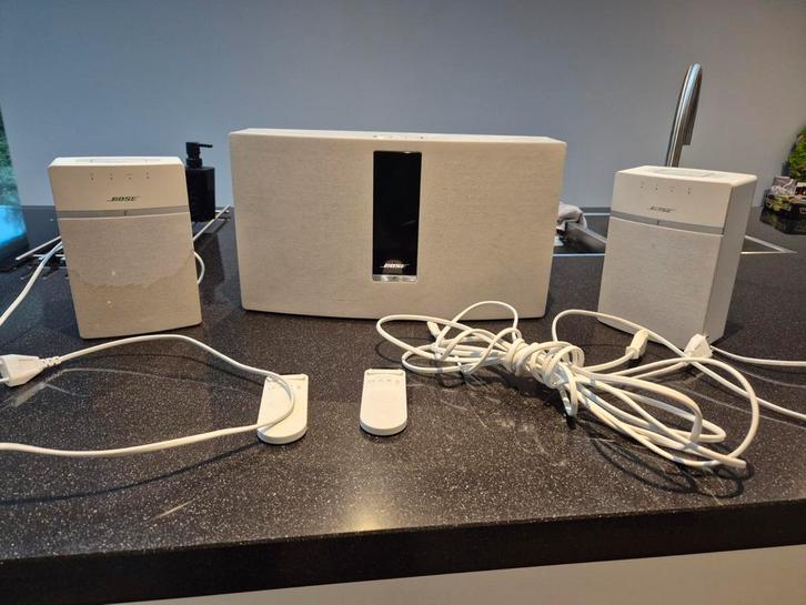 Set van Bose SoundTouch draadloze speakers, Computers en Software, Pc speakers, Gebruikt, Ophalen of Verzenden