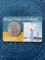 Munt uit 2005. 60 Jaar Vrede en Vrijheid., Ophalen, Koningin Beatrix, Euro's