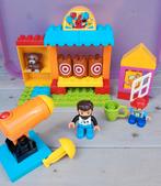 Duplo kermis set met schiettent, Kinderen en Baby's, Speelgoed | Duplo en Lego, Ophalen of Verzenden, Zo goed als nieuw, Duplo
