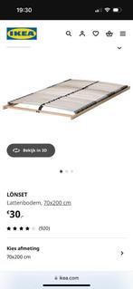 IKEA Bedbodems 2x 70x200, Huis en Inrichting, Slaapkamer | Matrassen en Bedbodems, Ophalen, Zo goed als nieuw, 200 cm, Eenpersoons