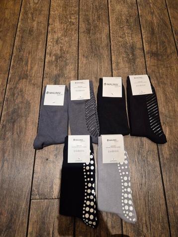 Nieuwe lange anti slip sokken - Maat 42-46 zwart grijs beschikbaar voor biedingen