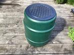 Regenton groen, met kraantje en inloopgat., Tuin en Terras, Regentonnen, Ophalen, Kunststof, Met kraantje, 150 liter of meer