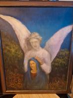 engel met vrouw, Antiek en Kunst, Kunst | Schilderijen | Klassiek, Ophalen of Verzenden