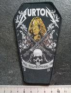 Metallica Cliff Burton coffin patch 158, Verzamelen, Muziek, Artiesten en Beroemdheden, Nieuw, Kleding, Verzenden